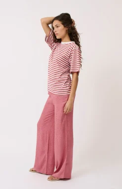 Cartel & Willow Tops|Cartel & Willow Sophie Tee - Dusty Stripe