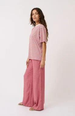 Cartel & Willow Tops|Cartel & Willow Sophie Tee - Dusty Stripe