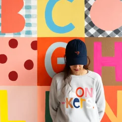 Castle and Things Tops|Bonkers Sweater - Iced Grey