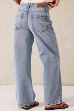 Ceres Life Pants|Jeans|Loose Straight Jean - Vintage Blue