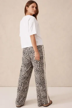 Ceres Life Toggle Menu|Pants|Relaxed Drawstring Pant - Leopard