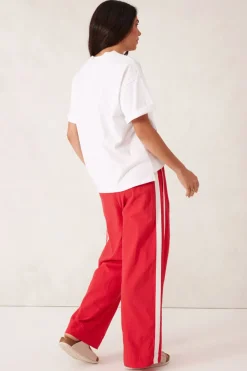 Ceres Life Pants|Relaxed Drawstring Pant - Heritage Red