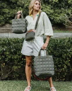 Elms & King Accessories|Elms & King Santa Monica Tote - Khaki