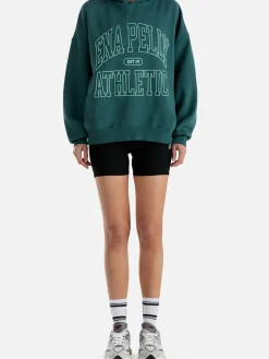 Ena Pelly Jumpers|Athletic Hoodie - Jade