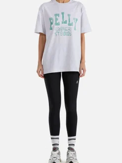 Ena Pelly Tops|Divisions Tee - White Marle
