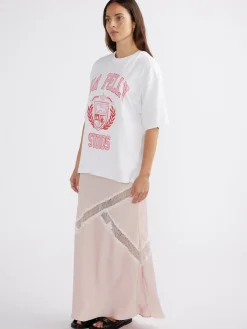 Ena Pelly Tops|DIY Studios Tee - White
