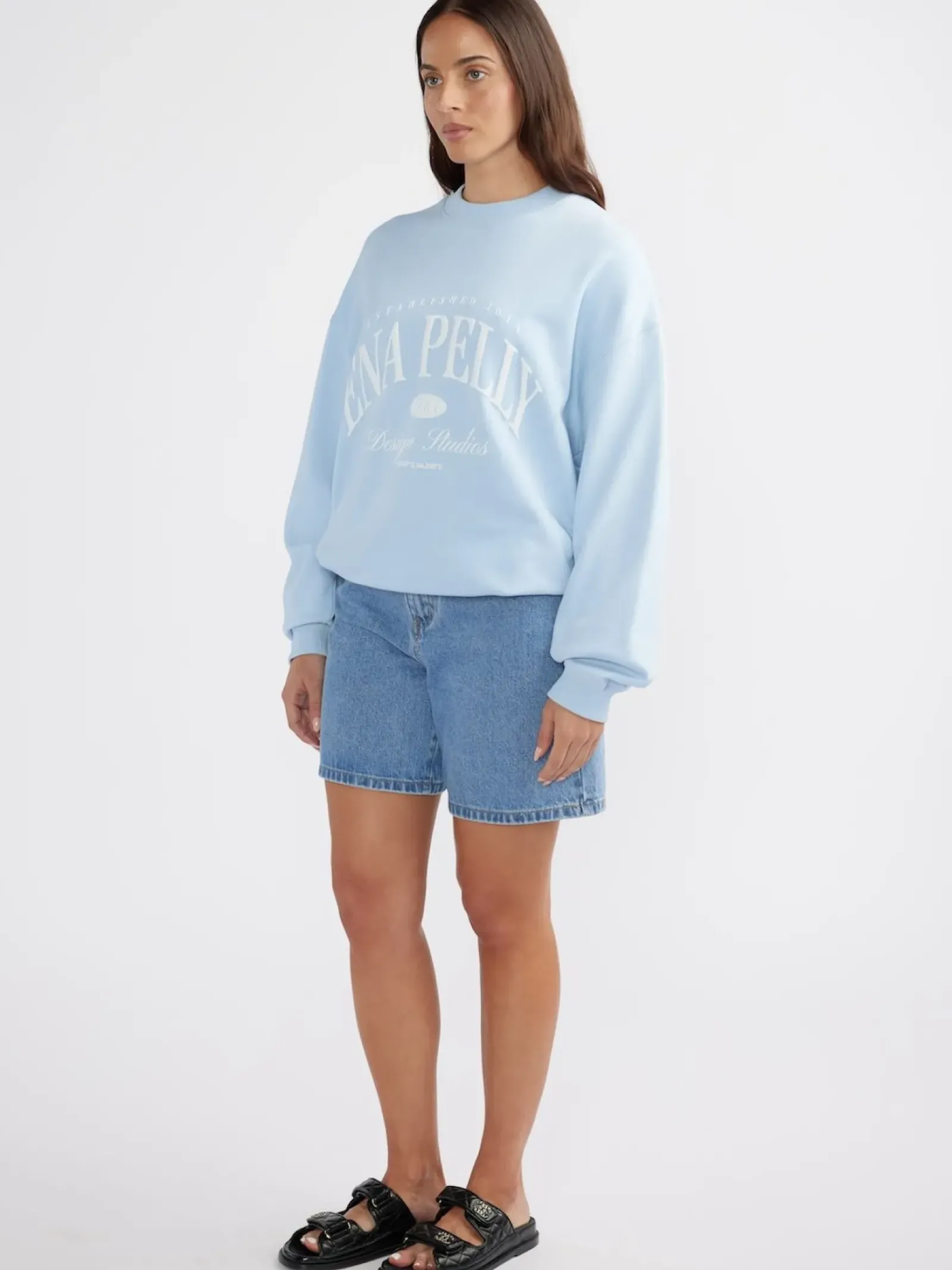 Ena Pelly Jumpers|Heritage Studios Sweatshirt  - Washed Capri