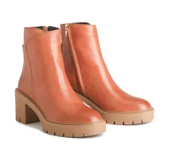 EOS Melbourne Boots|EOS Malini Leather Boot - Brandy