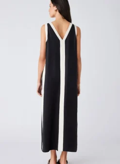 Esmaee Dresses|Monochrome Dress - Black/Cream