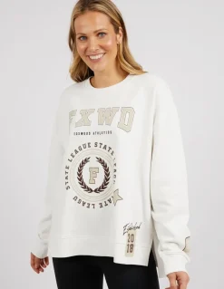 Foxwood Tops|Get There Crew - Vintage White