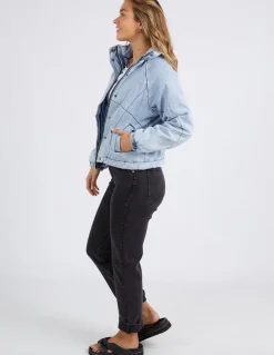 Foxwood Jackets & Coats|Rosalee Jacket - Mid Vintage Blue