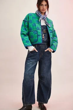 Free People Jackets & Coats|Chloe Jacket - Grass Combo