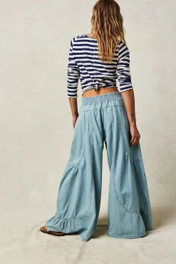 Free People Pants|Jeans|Dawn on Me Wide Leg Jeans - Moonlit