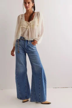 Free People Jeans|Eden High Slouchy Jean - Homefree