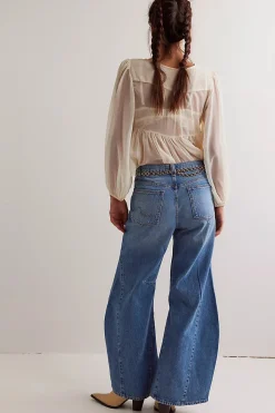 Free People Jeans|Eden High Slouchy Jean - Homefree