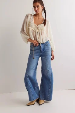 Free People Jeans|Eden High Slouchy Jean - Homefree