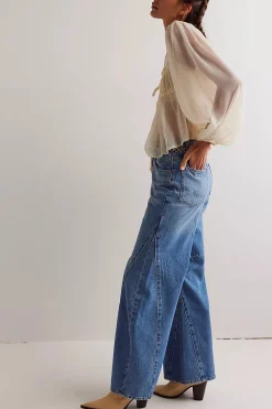 Free People Jeans|Eden High Slouchy Jean - Homefree