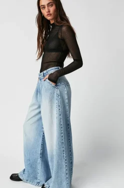 Free People Jeans|Equinox Denim Trouser - Open Sky