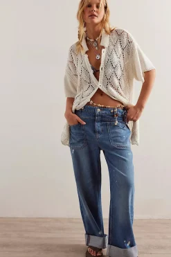 Free People Pants|Jeans|Palmer Cuffed Jean