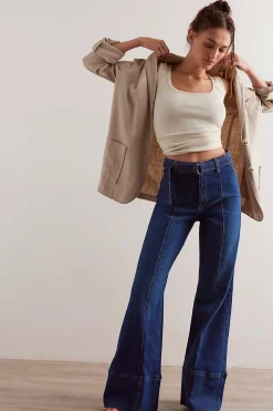 Free People Jeans|Ryla A Line Jean - Dreamscape Blue
