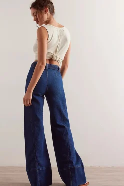 Free People Jeans|Ryla A Line Jean - Dreamscape Blue