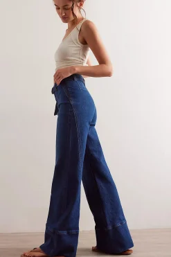 Free People Jeans|Ryla A Line Jean - Dreamscape Blue