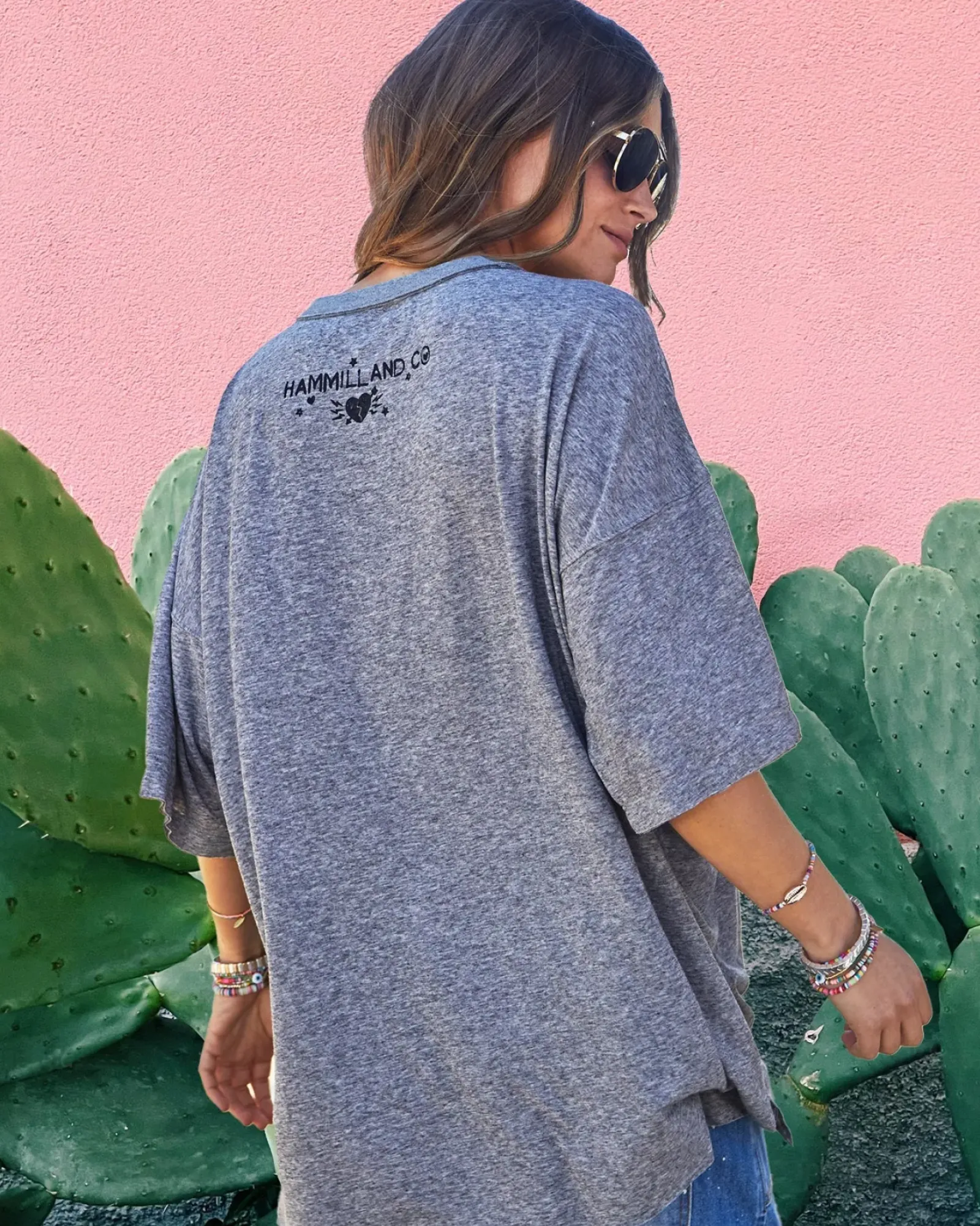 Hammill & Co Tops|Hammill & Co Vintage Fiesta Tee - Grey