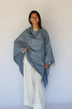Hobo & Hatch Ponchos & Scarves|Hobo & Hatch Poncho- Denim