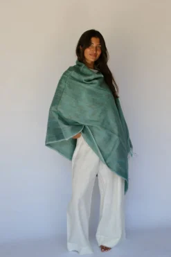 Hobo & Hatch Ponchos & Scarves|Hobo & Hatch Poncho- Marine