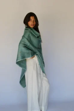 Hobo & Hatch Ponchos & Scarves|Hobo & Hatch Poncho- Marine