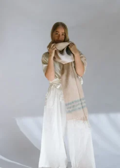 Hobo & Hatch Ponchos & Scarves|Hobo & Hatch Scarf- Aztec Vanilla