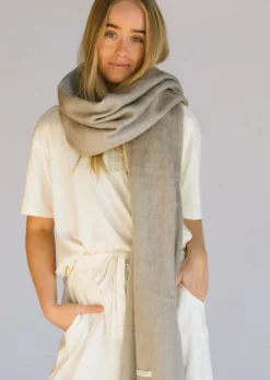 Hobo & Hatch Ponchos & Scarves|Hobo & Hatch Scarf- Pebble