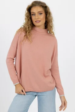 Humidity Tops|Knitwear|Heidi Knit Top - Rose