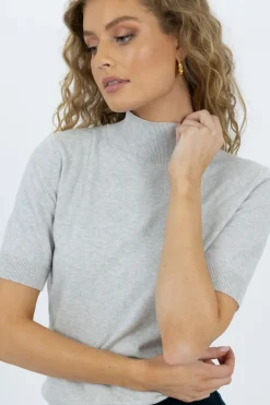 Humidity Tops|Knitwear|Vera Top - Soft Marle