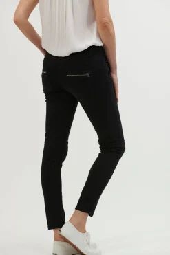 Italian Star Jeans|Pants|Button Jean - Black