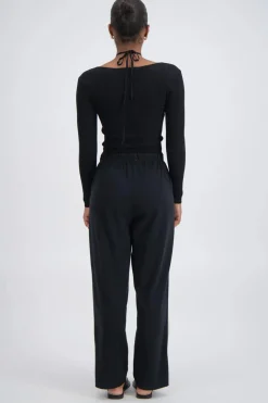 Jasmine Alexa Pants|Panarea Trackpant - Black