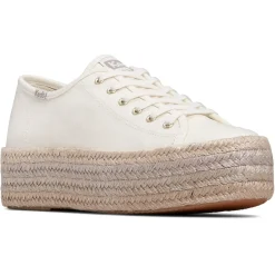 Keds Sneakers|Tripe Up Canvas Jute Foxing - Natural