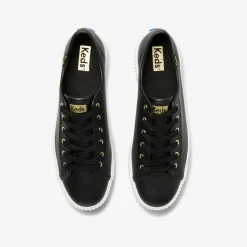 Keds Sneakers|Triple Kick Amp Leather- Black