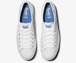 Keds Sneakers|Triple Kick Leather- White