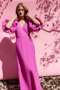 Kinney Dresses|Jenna Dress - Bright Raspberry