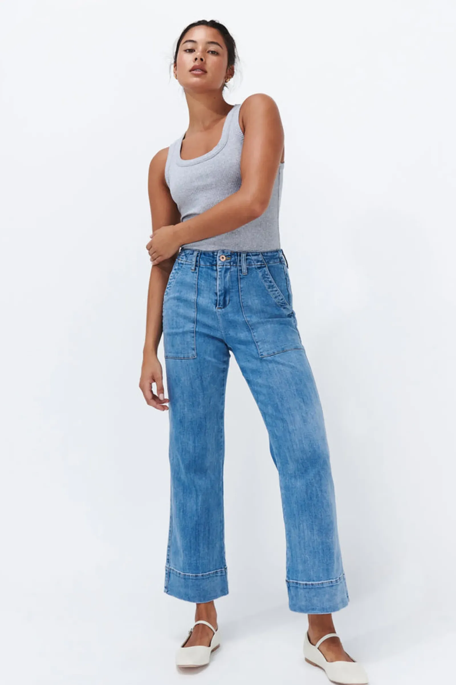 Kireina Jeans|Pants|Celeste Pant - Maison Wash