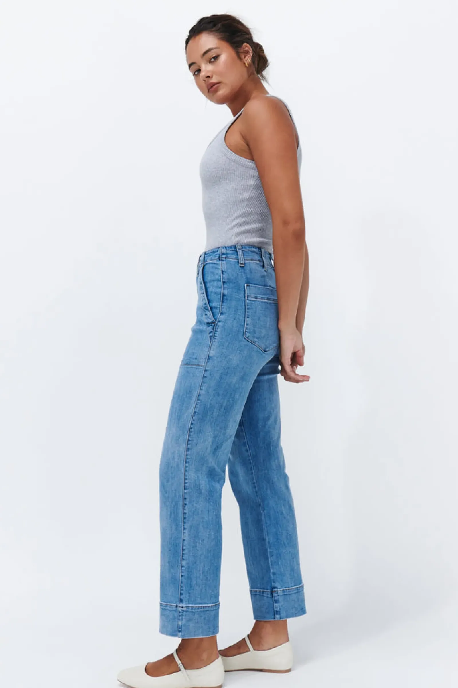 Kireina Jeans|Pants|Celeste Pant - Maison Wash