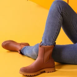 Los Cabos Shoes Boots|Los Cabos Amelia Rainboot - Cinnamon