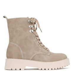 Los Cabos Shoes Boots|Los Cabos Raine Lace Up Boot - Taupe
