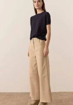 Pol Tops|Knitwear|Nucleus Pocket Tee- Ink