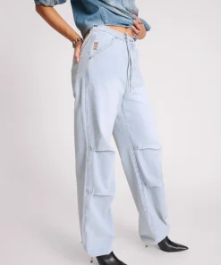 One Teaspoon Jeans|Blue Latte Marley Relaxed Denim Jeans
