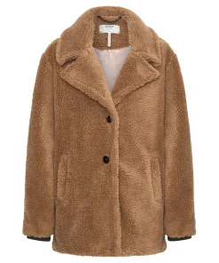 One Teaspoon Jackets & Coats|Tan Teddy Coat