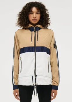 P.E Nation Jackets & Coats|Cropped Man Down Jacket - Optic White