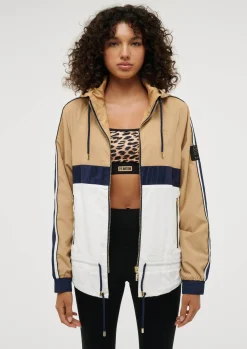 P.E Nation Jackets & Coats|Cropped Man Down Jacket - Optic White
