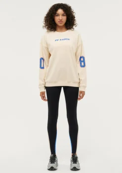 P.E Nation Tops|Jumpers|Rematch Sweat - Pearled Ivory